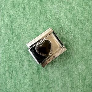 Italian Charm 9MM Mood Heart Stainless Steel New In Package Y2K 90s